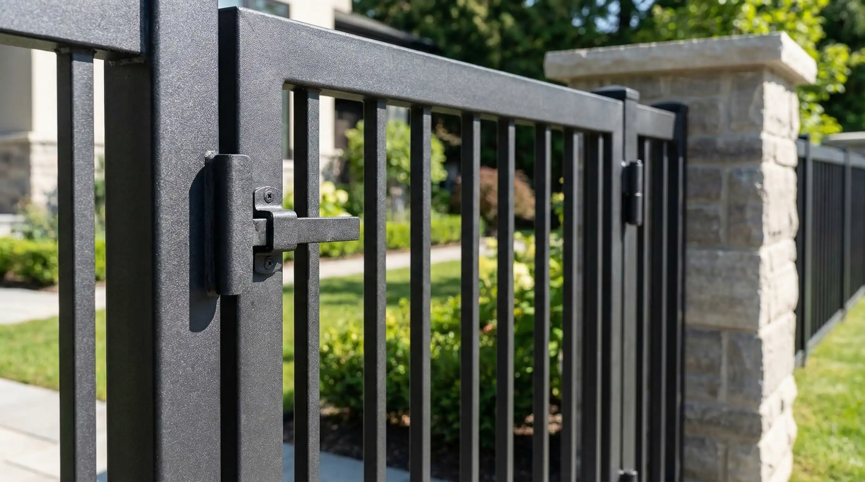 Powder coating for metal fences: colors, durability, and what to expect